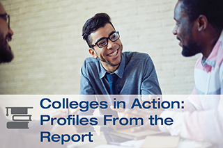 College in Action: Profiles from the Report